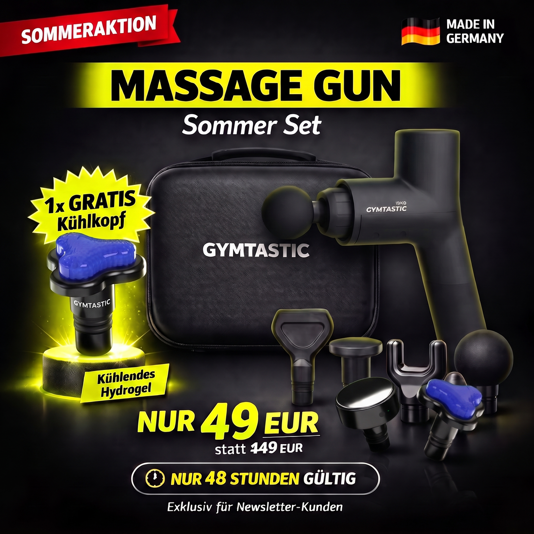 Gymtastic Gun Fit 2.0 Pro - Sommer Set 2026